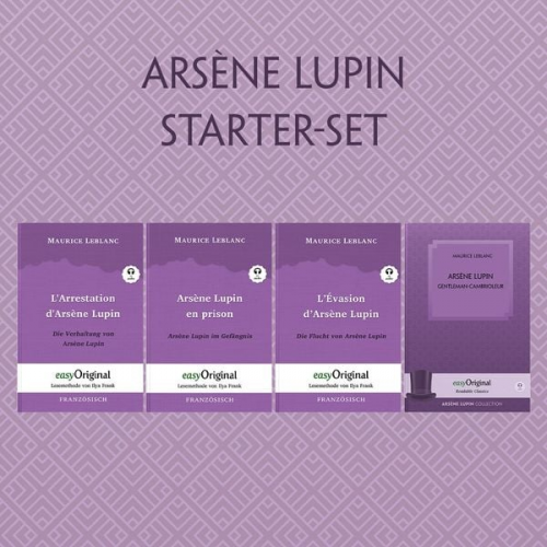 Maurice Leblanc - Arsène Lupin, gentleman-cambrioleur (mit Audio-Online) - Starter-Set