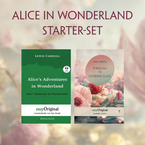 Lewis Carroll - Alice in Wonderland / Alice im Wunderland (mit 2 MP3 Audio-CDs) - Starter-Set