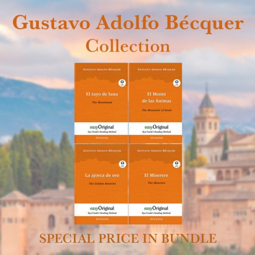 Gustavo Adolfo Becquer - Gustavo Adolfo Bécquer Collection (books + 4 audio-CDs) - Ilya Frank’s Reading Method