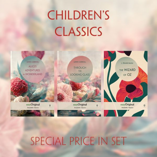 Lewis Carroll L. Frank Baum - Children's Classics Books-Set (with audio-online) - Readable Classics - Unabridged english edition with improved readability