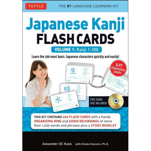 Alexander Kask - Japanese Kanji Flash Cards Kit Volume 1