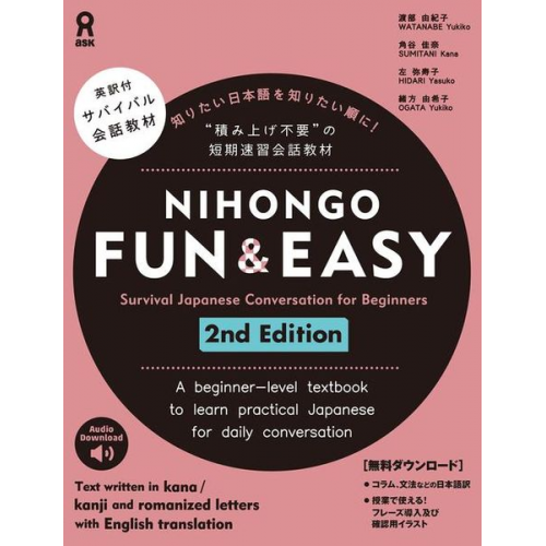 Yukiko Watanabe Kana Sumitani Yukiko Hidari - Nihongo Fun & Easy 2nd Edition