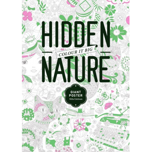 Toc De Groc - The Hidden Nature Coloring Poster