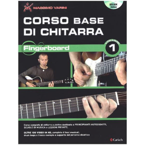 Massimo Varini - Corso Base Di Chitarra - Fingerboard, m. DVD