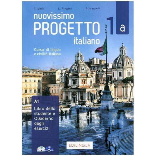 Nuovissimo Progetto Italiano 1 A (italiano). Lehr- und Arbeitsbuch mit DVD und Audio-CD