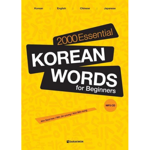 Seol-hee Ahn Jin-young Min Min-sung Kim - 2000 Essential Korean Words for Beginners