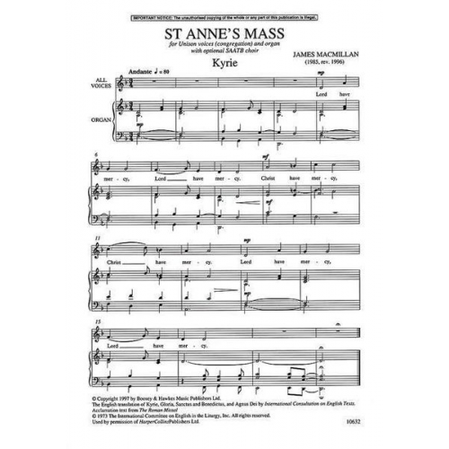 St. Anne's Mass