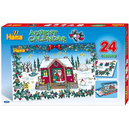 Hama 3040 - Adventskalender 5000 Midi-Perlen