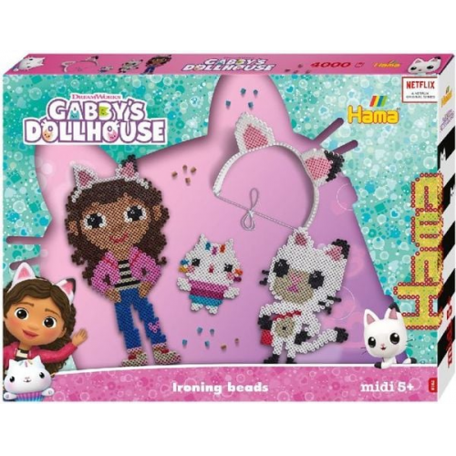 Hama® Geschenkpackung GABBY'S Dollhouse.