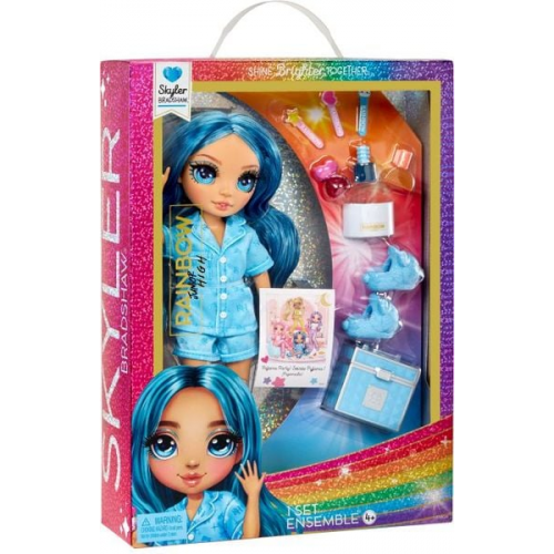 Junior High PJ Party Fashion Doll- Skyler (Blue)