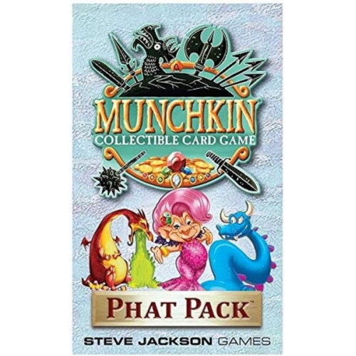 Pegasus SJG04511 - Steve Jackson Games, Munchkin CCG: Phat Pack, Collectible Card Game