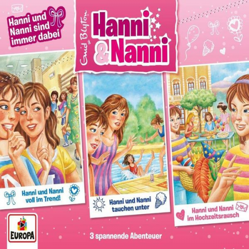 Enid Blyton - Hanni und Nanni sind immer dabei (Folgen 65 - 67)