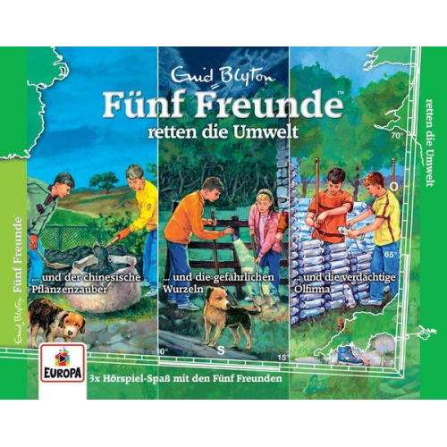 Enid Blyton - Fünf Freunde - 3er-Box 37... retten die Umwelt (Folgen 116, 126, 135)