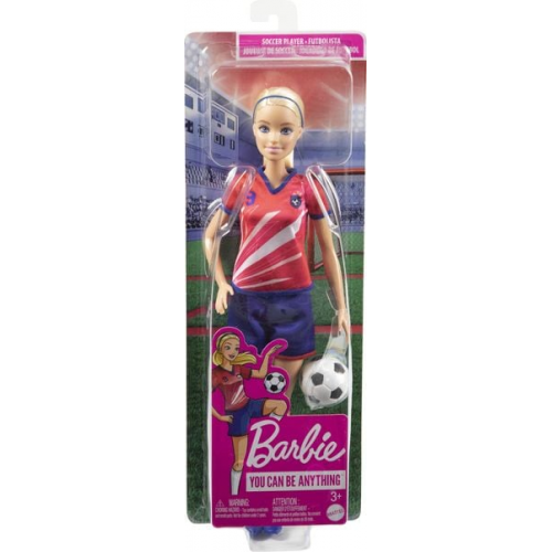 Barbie - Barbie Fußballspielerin-Puppe