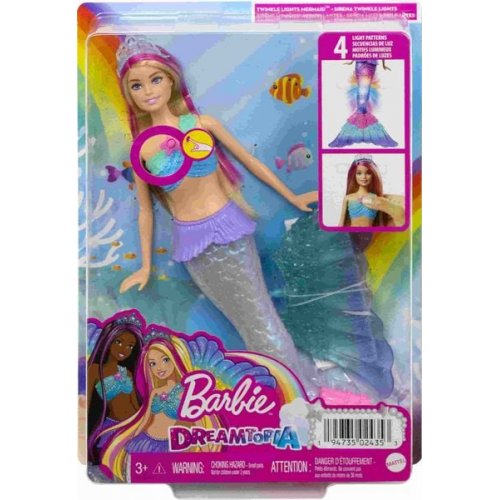 Barbie - Barbie Dreamtopia Zauberlicht Meerjungfrau Malibu Puppe