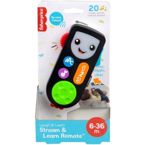 Fisher Price - Lernspaß Smart TV Elektronische Spielzeug-Fernbedienung deutsche Edition