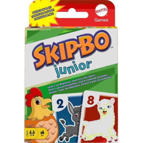 Mattel Games - Skip-Bo Junior