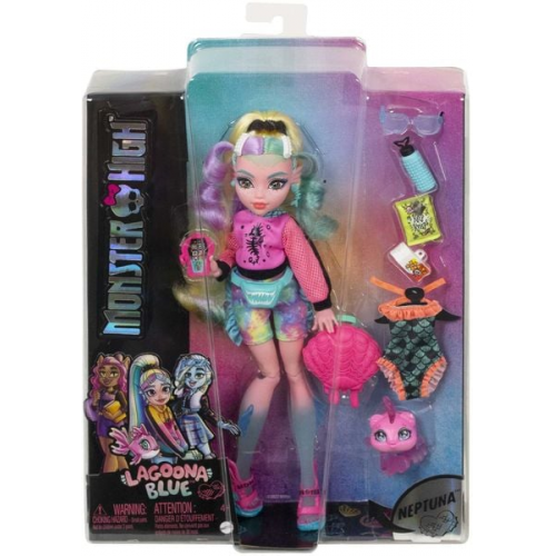 Monster High - Monster High Lagoona Blue Puppe