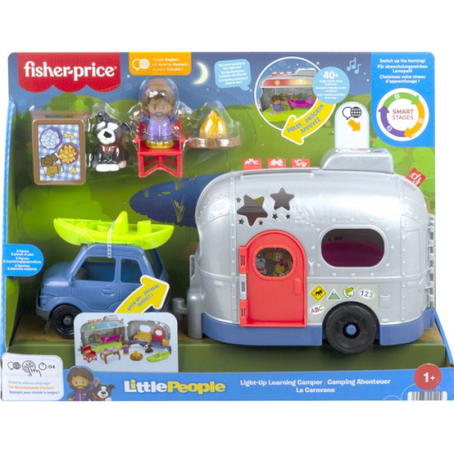 Fisher Price - Little People Wohnwagen Spielzeug mit Figuren