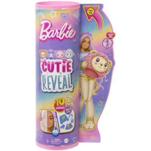 Barbie Cutie Cozy Cute Reveal Serie Puppe - Löwe