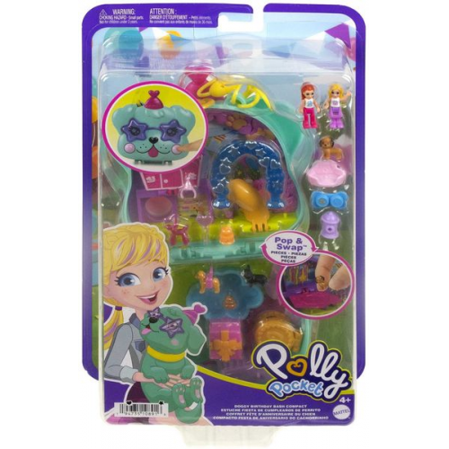 Polly Pocket - Polly Pocket Hunde-Party Schatulle