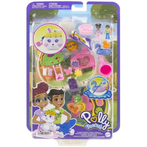 Polly Pocket - Polly Pocket Blumen-Häschen Schatulle