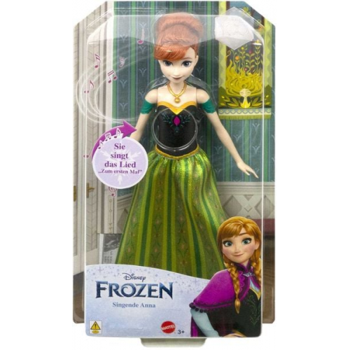 Mattel - Disneys Die Eiskönigin Anna, singende Puppe