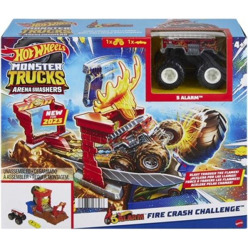 Hot Wheels - Monster Trucks Arena Smashers 5-Alarm-Crash-Challenage