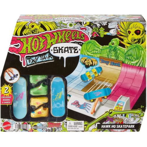 Hot Wheels - Skate Neon Bones Hawk HQ Skatepark