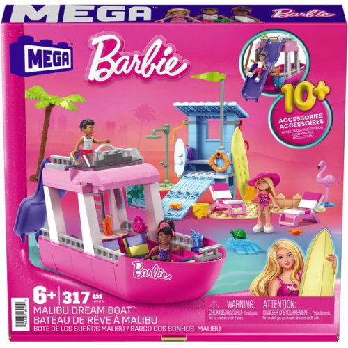 Mega Bloks - Barbie Traum-Boot