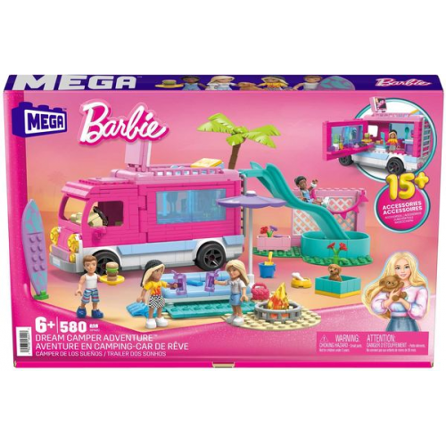 Mega Bloks - Barbie Super Abenteuer-Camper