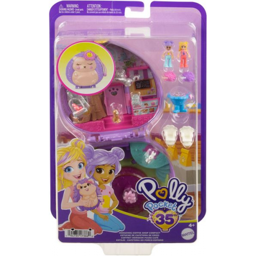 Polly Pocket - Hedgehog Coffee Shop