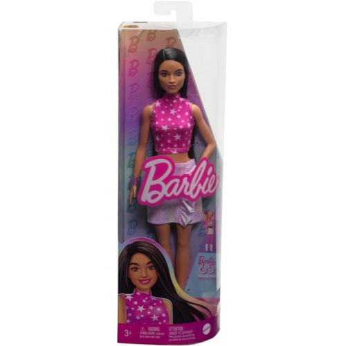 Barbie - Fashionista Doll - Rock Pink and Metallic