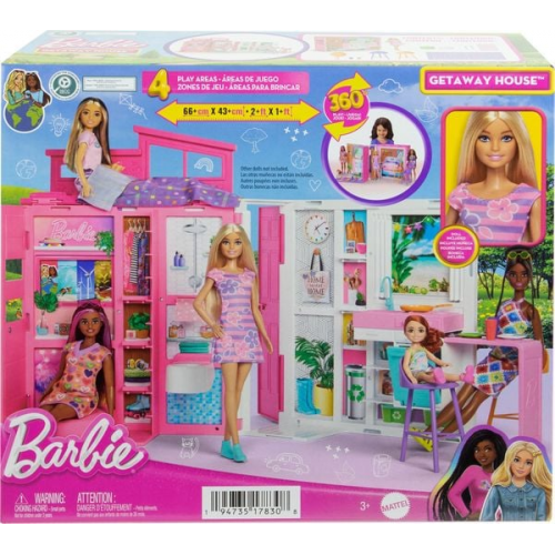 Barbie - Getaway House Doll and Playset