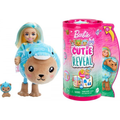 Barbie - Cutie Reveal Chelsea Costume Cuties Series - Teddy Dolphin