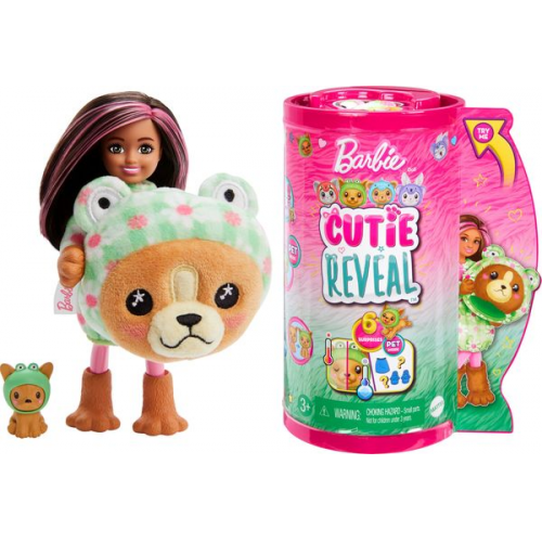 Barbie - Cutie Reveal Chelsea Costume Cuties Series - Dog in Frog