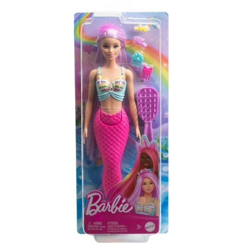 Barbie - New Long Hair Fantasy Doll, Mermaid