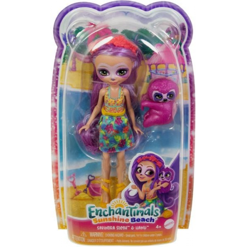 Enchantimals - Spring- Purple Sloth