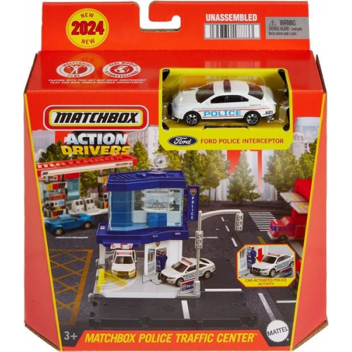 Matchbox - Matchbox Action Drivers Police Patrol Station