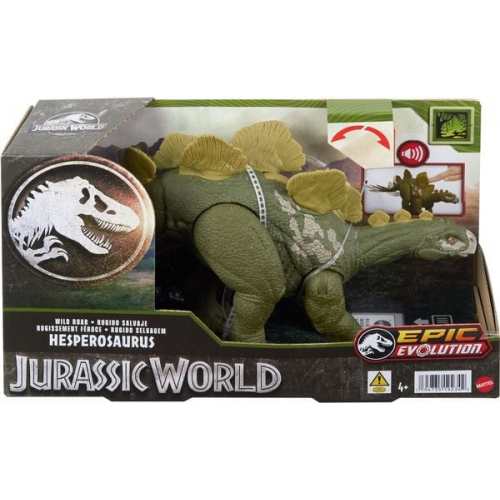 Mattel - Jurassic World Wild Roar Hesperosaurus