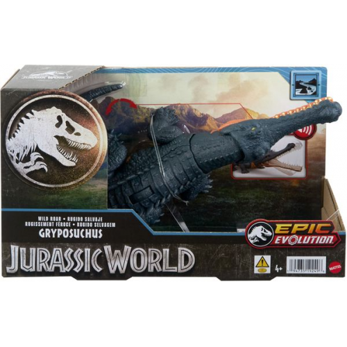 Mattel - Jurassic World Wild Roar Gryposuchus