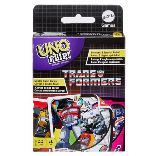 Mattel Games - UNO Flip! Transformers