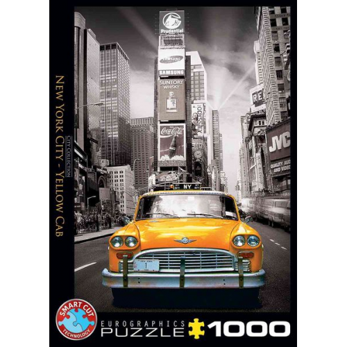 Eurographics 6000-0657 - New York City Yellow Cab , Puzzle, 1.000 Teile