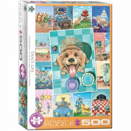 Eurographics 6500-5365 - Ein Hundeleben von Gary Patterson, Puzzle, 500 Teile