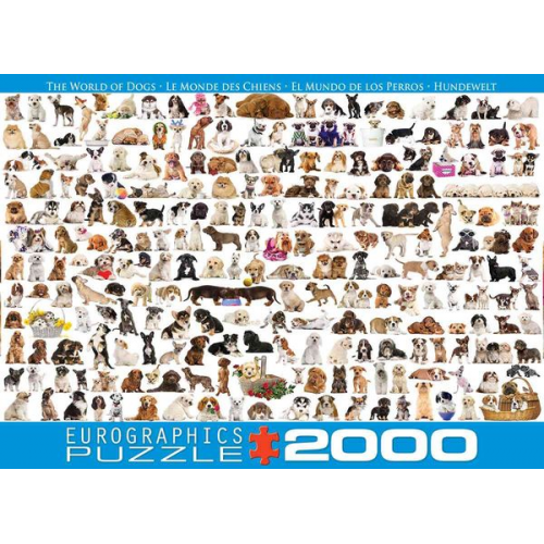 Eurographics 8220-0581 - Hundewelt, Puzzle, 2.000 Teile