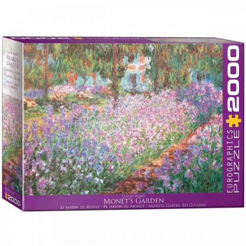 Eurographics 8220-4908 - Monets Garten, Monet, Puzzle, 2.000 Teile