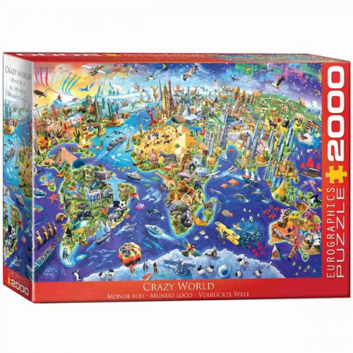 Eurographics 8220-5343 - Verrückte Welt, Puzzle, 2.000 Teile