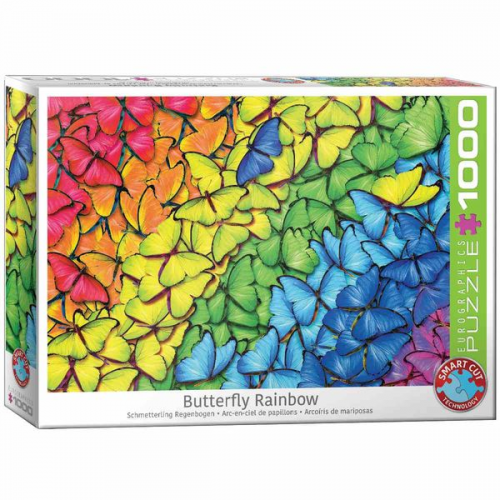 Eurographics 6000-5603 - Schmetterling Regenbogen, Puzzle, 1.000 Teile