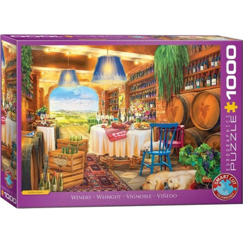 Eurographics 6000-5846 - Winery, Weingut, Puzzle, 1000 Teile