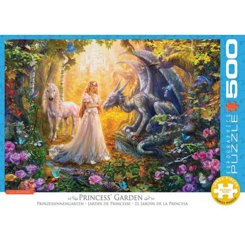 Eurographics 6500-5458 - Prinzessinengarten , Puzzle, 500 Teile